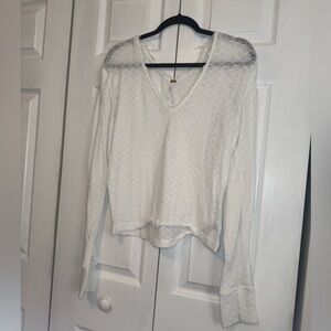 Free people tunic top size L. Never worn